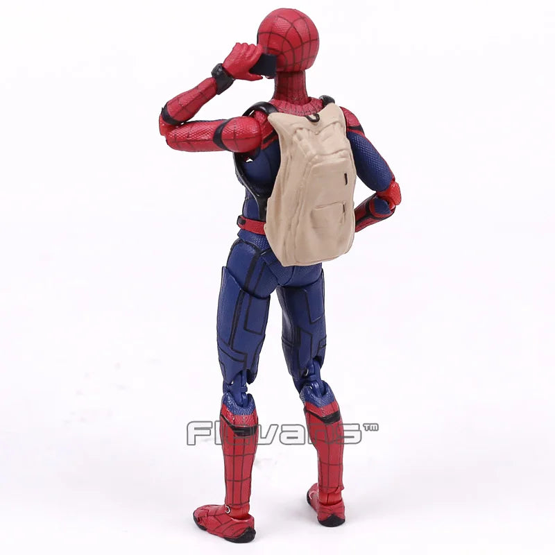 SHF Spider Man Homecoming Spiderman PVC Action Figure Collectible Model Toy