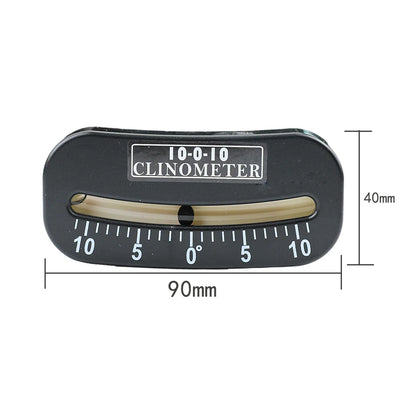 Micro Angle Ruler Scale Inclinometer Spirit Level Bubble Meter for Vehicle inclination Medical Bed Woodworking 10 25 45 Degrees