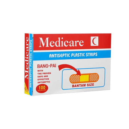 100Pcs/Box Breathable Band-Aids Non-woven Bandages First Aid Medical Anti-Bacteria Wound Plaster Home Travel Emergency Kits