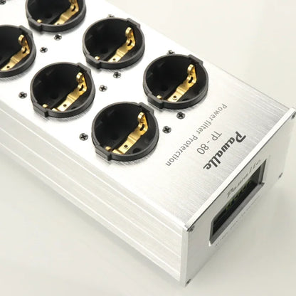 8-bit European Standard 15 Amp 100-240 Volt Rated Power Filter power Purifier Socket