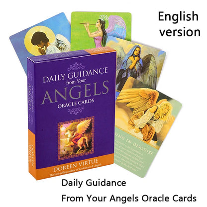 Tarot Cards Garbage Pail Kids In Spanish English Child Adult Family Gathering Game Playing Card Prophecy Card Toys Birthday Gift