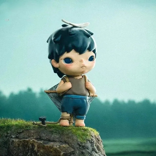 POP MART Hirono Mime Series Blind Random Box Toys Cute Action Anime Figure Kawaii POP MART Mystery Box Model Designer Doll Gift