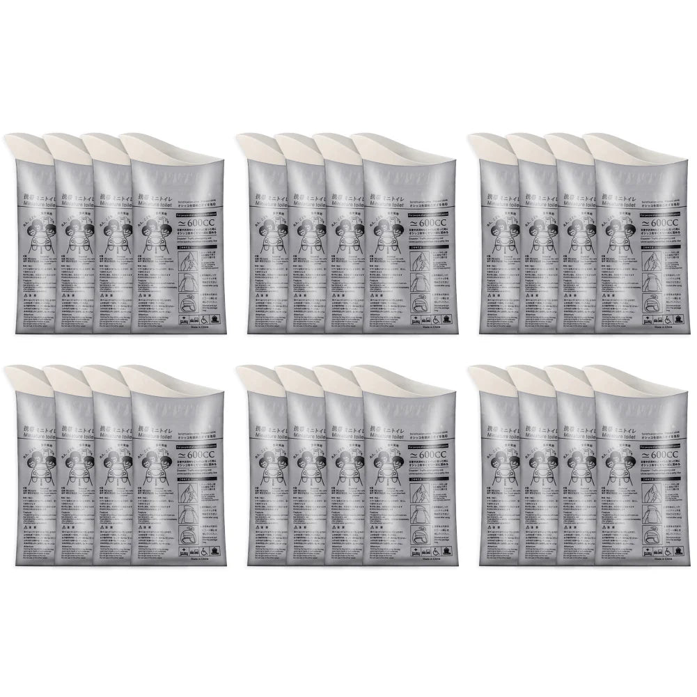 4-40pcs Outdoor Emergency Urine Bags 600ml Portable Urinal Bag for Female Baby Male Vomiting Bag Disposable Travel Mobile Toilet