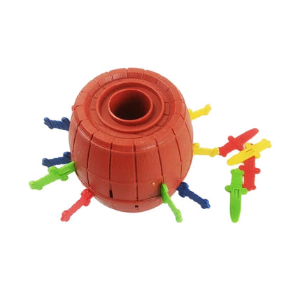 1 Pc Funny Pirate Barrel Game Toys for Children, Lucky Party Game, Jumping Pirates, Sword Bucket, Family Jokes, Gifts