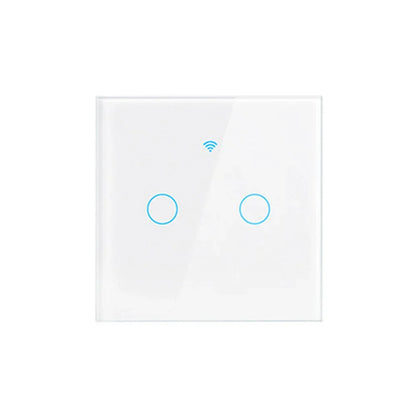 Tuya Wifi EU Smart Switches 1/2/3/4Gang Touch Light Switch Wall Sensor 433mhz RF Switches Smart Life for Alexa Google Home Alice