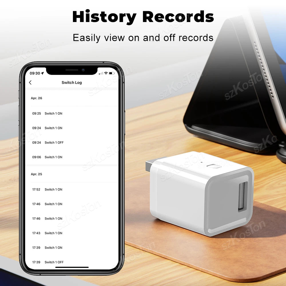 Tuya WiFi/Zigbee Smart Micro 1 2 3 USB Adaptor Switch 5V Mini USB Power Adaptor Smart Life App Control Via Alexa Google