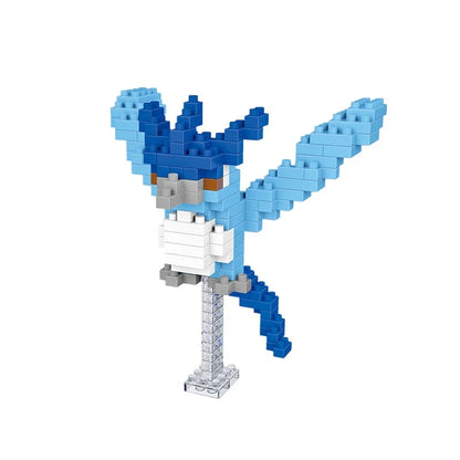 Pokemon Small Simple Building Blocks Pikachu  anime figure  Action Toys Graphics Diamond Mini Model Pocket Monster Collect Gift