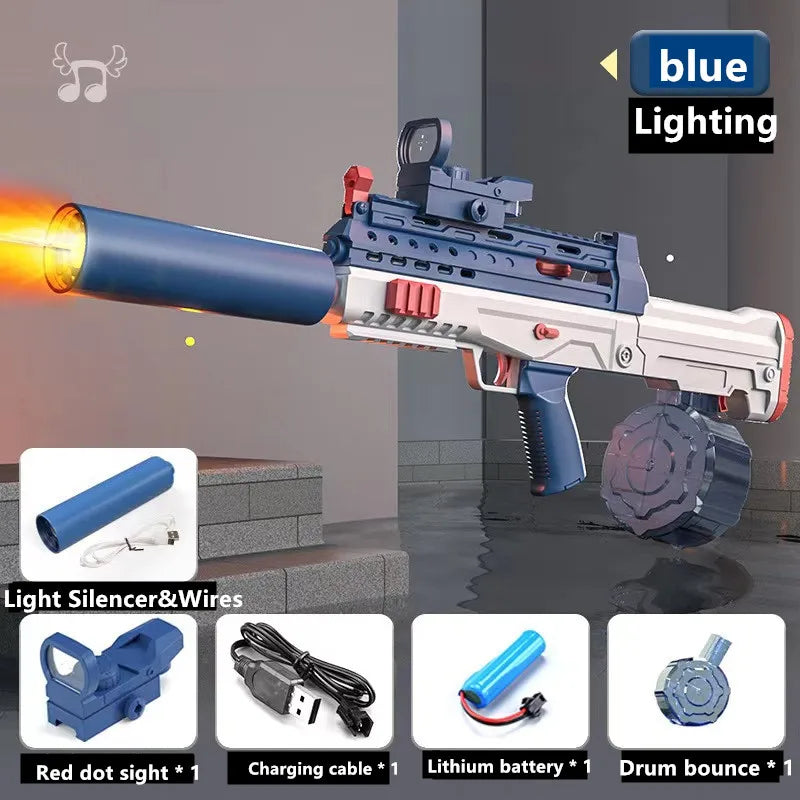 M416 Water Gun Electric pistolet Shoot Toy Full Automatic Summer Shoot Beach Outdoor Fun Toy For Children Boys Girl Adults Gift