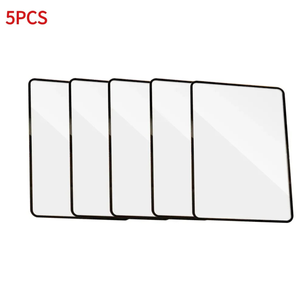 5-20PCS PVC Ultra Thin Magnifying Glass Book Page 3X Magnifier Sheet Reading Magnifying Lens Large Sheet Magnification Loupe