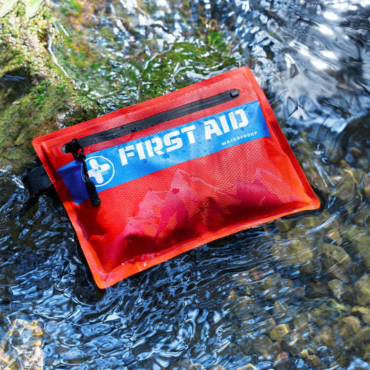 RHINO RESCUE Small First Aid Kit Ultralight Waterproof Medical Kit for Hiking, Backpacking, Cycling, Travel, Vehicles,