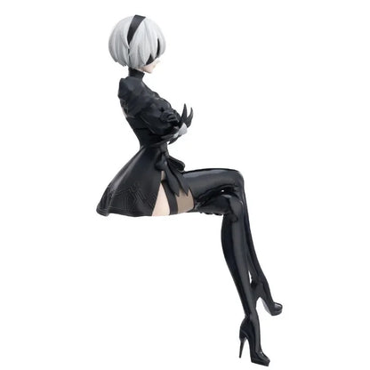Anime NieR:Automata YoRHa No. 2 Type B Action Figure Hunter 2b Noodle Stopper Figurine Car Ornaments PVC Collection Model Toys