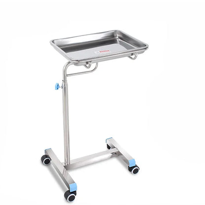 Cheap Price Medical Instrument Trolley Hospital Stainless Steel Surgical Mechanical Mayo Table In Operating Room