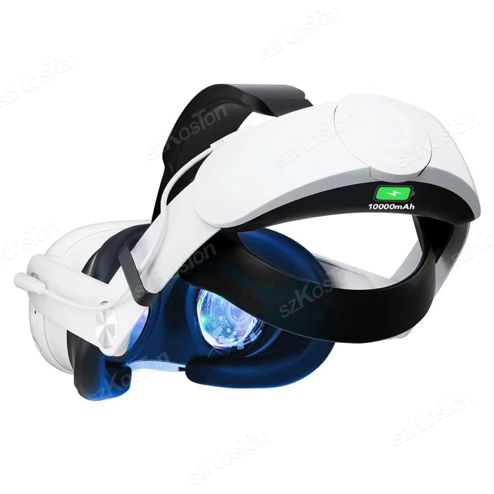 for Meta Quest 3 Elite Strap with 10000mAh Battery VR Headset Fast Charging Head Strap Extend VR Playtime for Quest3 Accessories