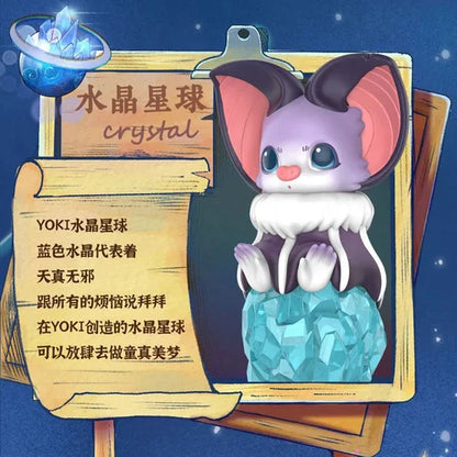 POP MART YOKI My Little Planets Series Blind Box Toys Guess Bag Mystery Box Mistery Caixa Action Figure Surpresa Cute Model