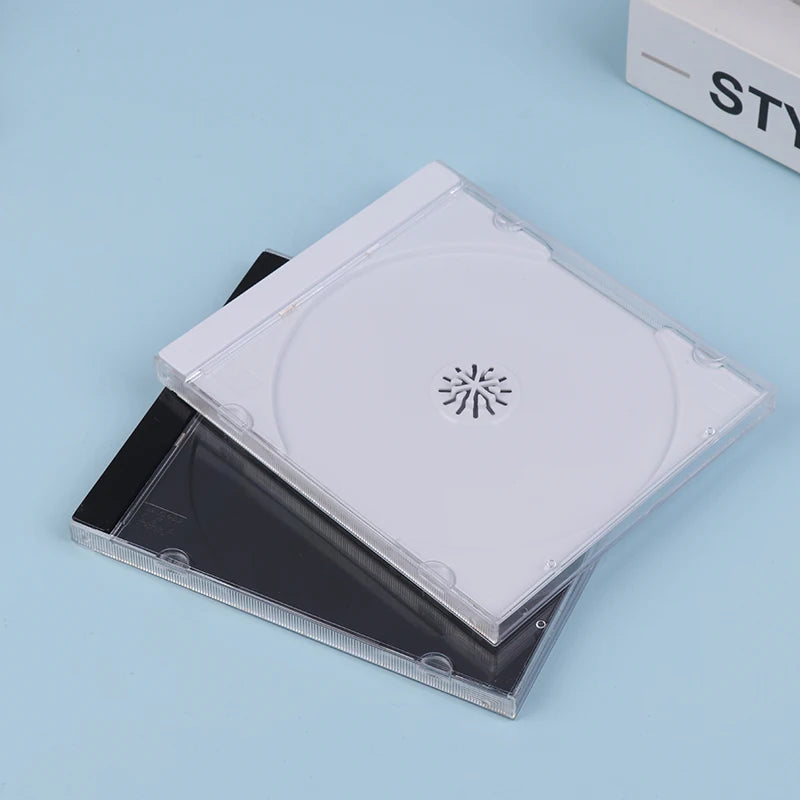 CD Storage Case Transparent Stand Acrylic Holders For CDs DVD Storage Holder Tool