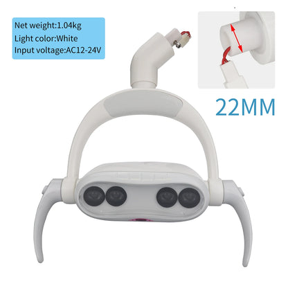 Dental Unit Lamp Led Lamp For Dentistry Chair Unit Surgical Lighting Shadowless Lamp Medical Tools For Oral Teeth
