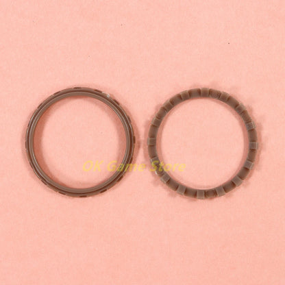 2pcs Analog 3D Joystick Thumb Stick Rings Plastic Accent Ring belt For PS5 Game Controller Accessories