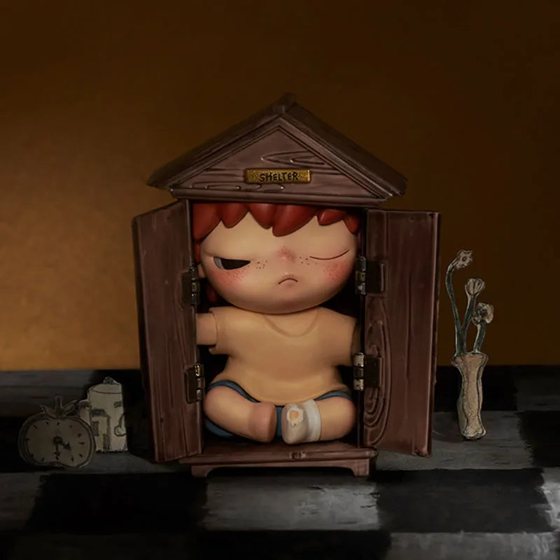 POPMART Hirono Shelter Series Blind Random Box Toys Kawaii Anime Action Figure Caixa Caja Surprise Mystery Box Dolls Girls Gift