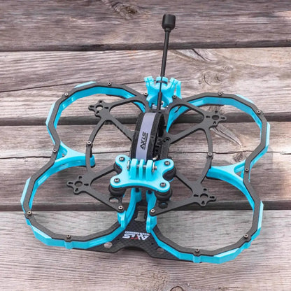 Axisflying Blue Cat C35 HD Analog 152mm F7 AIO 40A ESC 6S 3.5 Inch Cinematic FPV Racing Drone  DJI Air Unit Nebula Pro HD System