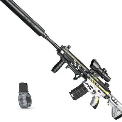 M416 Gel Gun Electric Soft Bullet Toy Gun Toy Air Rifle Gun Paintball Water Ball Gun Adults Boy Children Cs Shooting Fake Gun K6