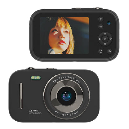 Digital Camera 48MP 1080P Point and Shoot Camera 2.8inch IPS Screen Mini Digital Camera Boys and Girls Christmas Birthday Gift