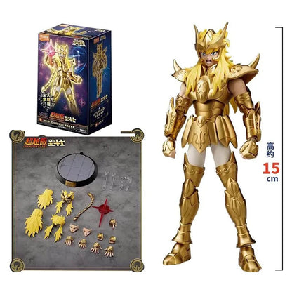 New Saint Seiya Action Figures Champion Class Aries Mu Anime Figure Masami Kurumada Action Figure Decortion Kids Christmas Gift