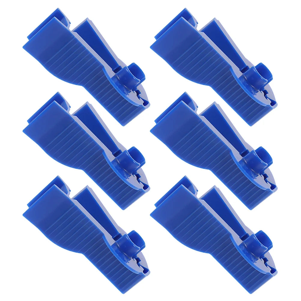 Peritoneal Dialysis Supplies Permeable Pipe Clamp Accessories Bathroom Blue Abs