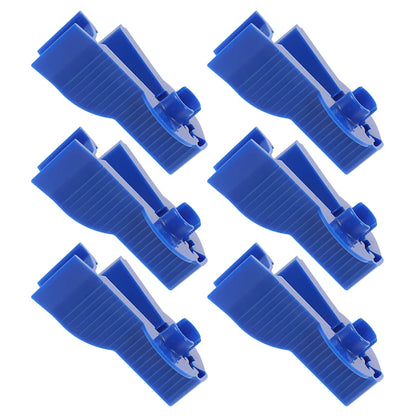 Peritoneal Dialysis Supplies Permeable Pipe Clamp Accessories Bathroom Blue Abs