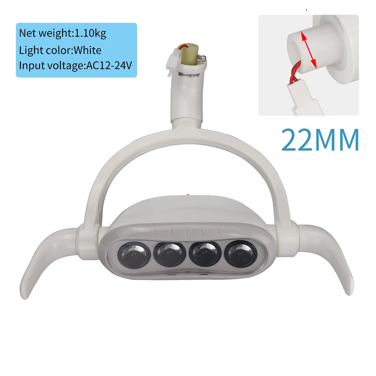 Dental Unit Lamp Led Lamp For Dentistry Chair Unit Surgical Lighting Shadowless Lamp Medical Tools For Oral Teeth