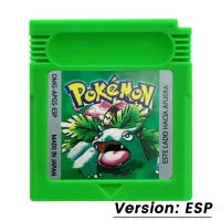 GBC Game Pokemon Series 16 Bit Video Game Cartridge Console Card Red Blue Crystal Golden Green Silver Yellow with Multi-language