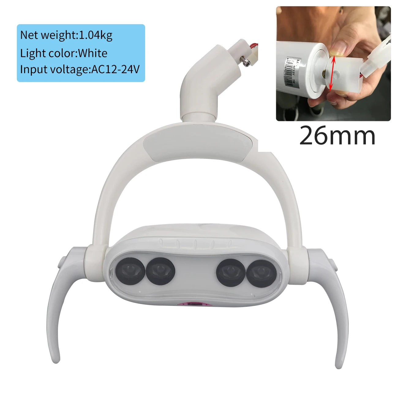 Dental Unit Lamp Led Lamp For Dentistry Chair Unit Surgical Lighting Shadowless Lamp Medical Tools For Oral Teeth