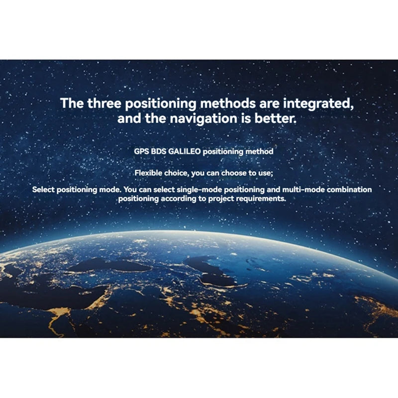 GPS Module Support GPS+BDS+GALILEO Built-In Electronic Compass For FPV Racing Drone Airplane Flight Controller