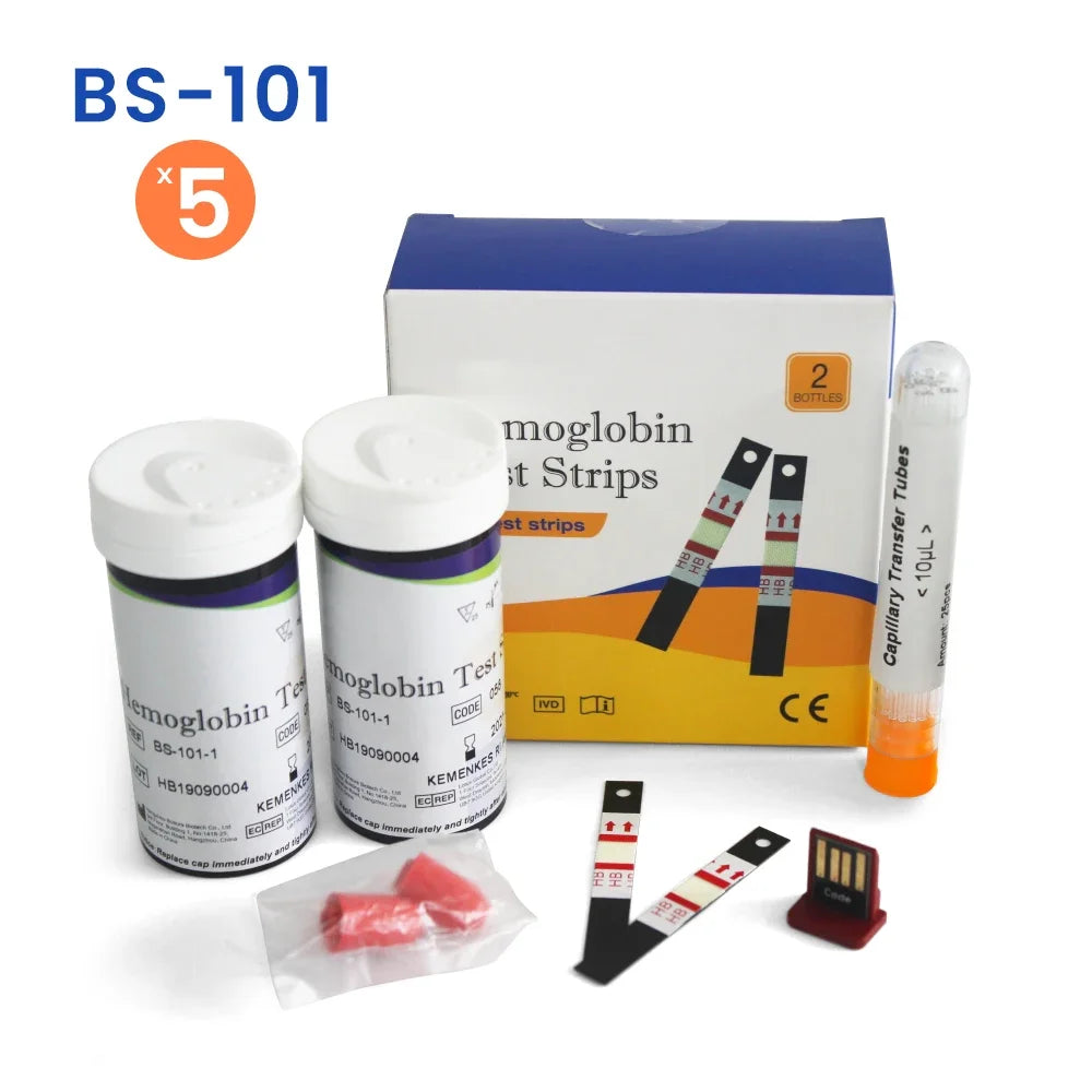 Hemoglobin Test Meter Anemia For Detection Hb And Hct Hemoglobin Analyzer Monitor ( Test strips Accessorios optinal)