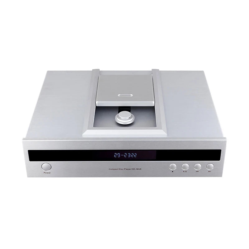 AIYIMA SMSL Music MU9 CD Turntable Player 6H3 Vacuum Tube HIFI CD carousel Player ES9018 Decoding Bluetooth with Balanced Output