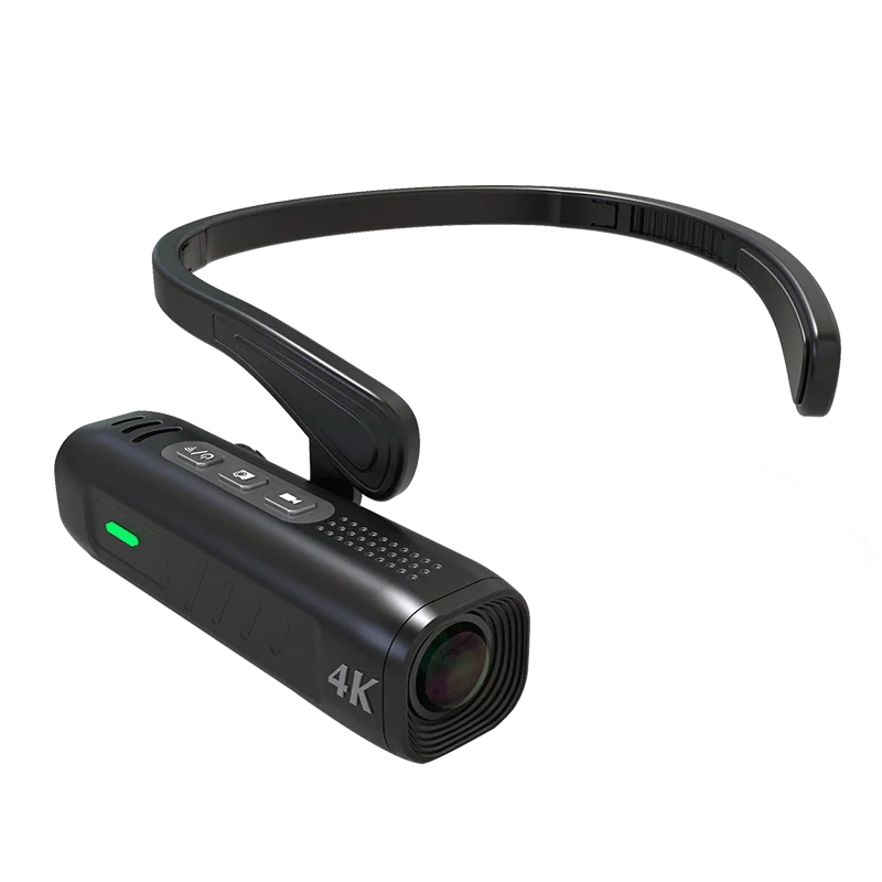 Smart Outdoor Sports 4K Head Mounted Camera WiFi Digital Mini Action Camcorder Profissional Gimbal Anti Shake CCTV Security Cam