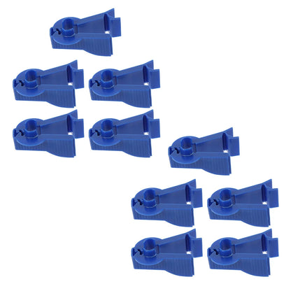 10 Pcs Dialysis Clip Plastic Peritoneal Supplies Tube Holders Accessories Universal Tubing Clips Abs Pipe