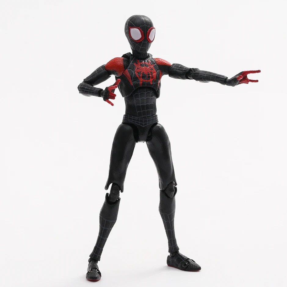 Sentinel Miles Morales SV-Action Spider-Man Into The Spider Verse Action Figure Model Toy Gift Collection Figurine