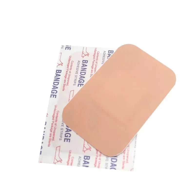 100 Pcs First Aid Waterproof Wound Plaster Medical Anti-Bacteria Band Aid For Home Travel First Aid Kit Emergency Kits