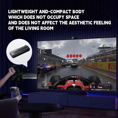 X2 4K HD Retro TV Game Console Ultra Low Latency TV Gamestick 2.4G Wireless Dual Gamepads Controller Home 3D X2 Ultra