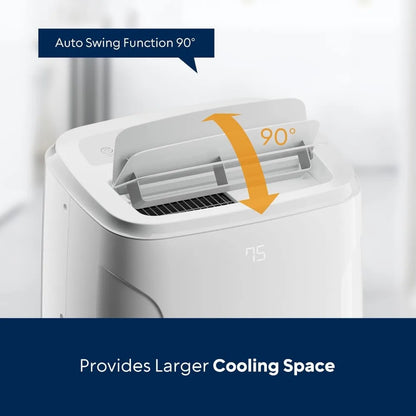 Air Conditioner 14000 BTU Portable AC with Heating, 4 Modes Air Conditioners for Large Room Up To 650 Sq,Ft