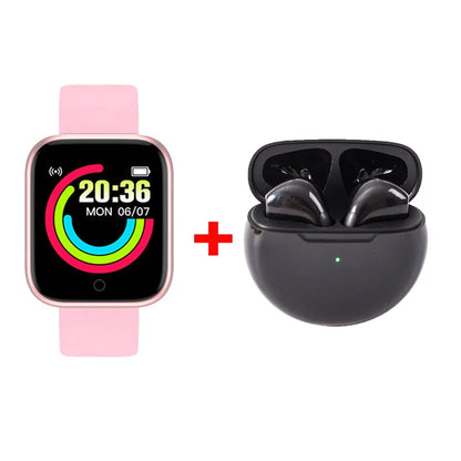 D20 Smart Watch Sport Fitness Tracker Pedometer Smartwatch for Men Women Digital Wristwatch Y68 Pro6 Gift