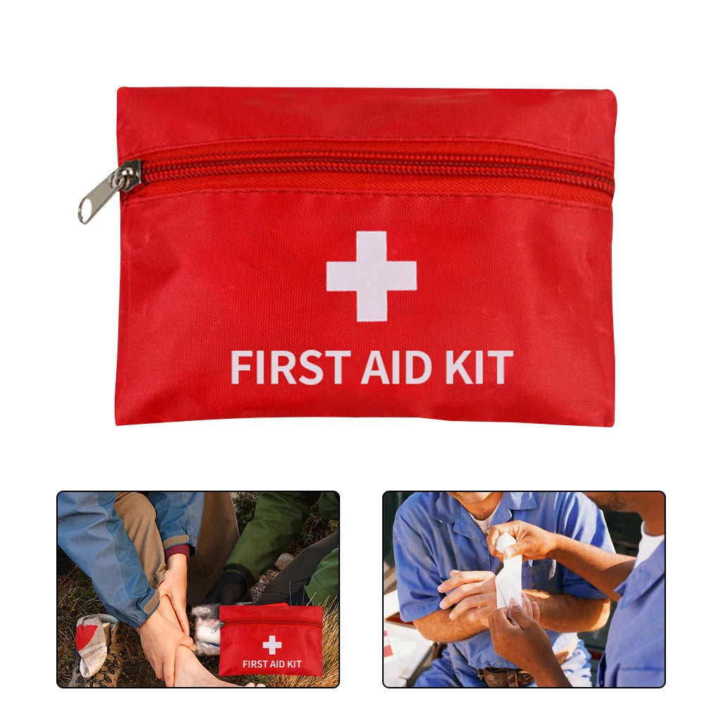 Mini Outdoor Travel Car First Aid kit bag Home Small Medical Box Emergency Survival kit Organizer Bag Household