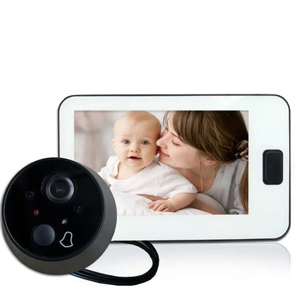 4.3 inch Video peephole Digital Door Camera Doorbell IR Night Vision 170 Degree Angle Peephole Camera Monitor Visual Doorbell