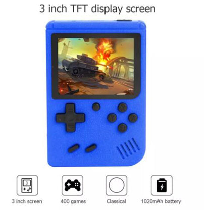 Z40 Dropshipping Built-in 400 Games Color Game Player Retro Portable Mini 8 Bit 3 inch Handheld Video Game Console for Kids Adul