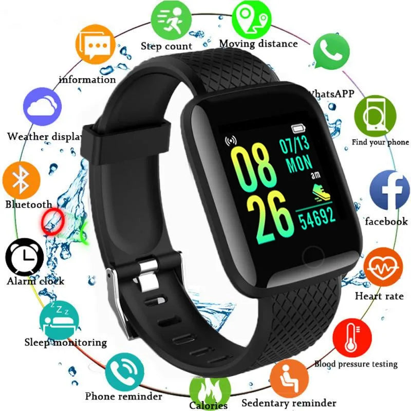 D13 Wireless Smart Watch Men Women Blood Pressure Heart Rate Monitor D20 Pro Sport Smartwatch Fitness Tracker Wristbands