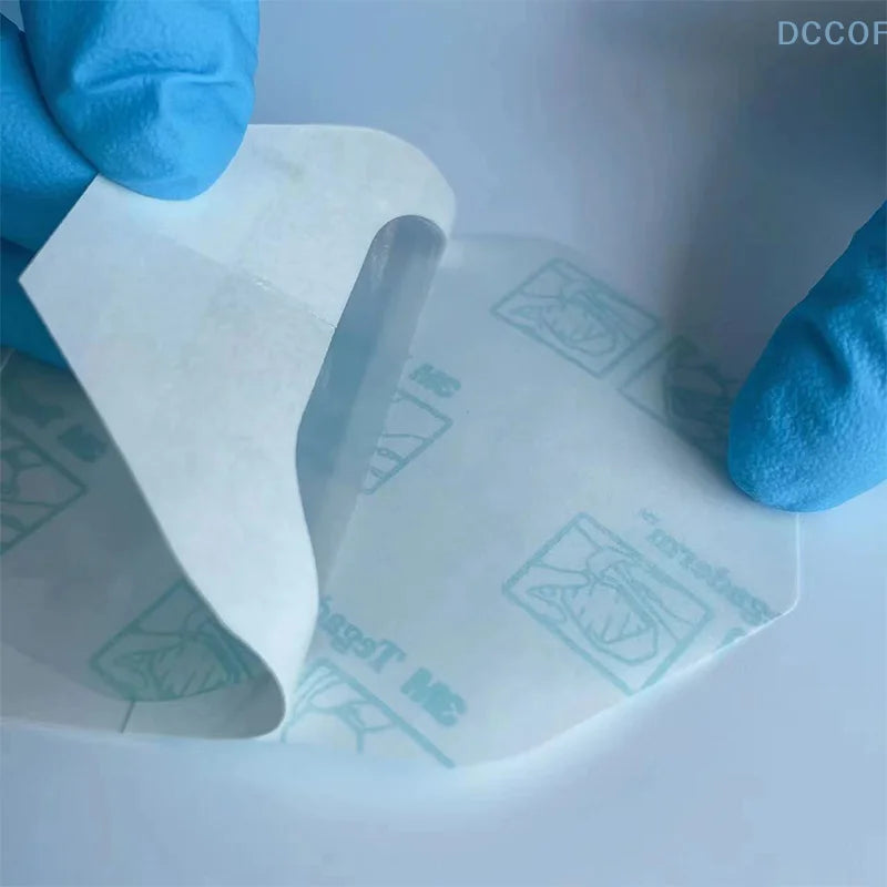 100Pcs/box Adhesive Patches Post Surgical Shower Or IV Shield Tattoo 6X7/10x12cm Transparent Film Dressing Wound Bandage