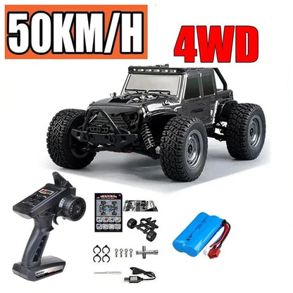 16103PRO 1:16 4WD RC Car with LED 2.4G Remote Control Cars 70KM/H High Speed Drift Monster Truck for Kids VS WLtoys 144001 Toys