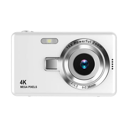 4K Digital Camera For Photo & Video 2.4" IPS Display Screen 16x Optical Zoom 1080P HD Camera For Home