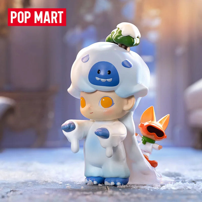 POP MART DIMOO: No One's Gonna Sleep Tonight Series Blind Box Toys Kawaii Action Figure Caixa Caja Mystery Box Dolls Girls Gift