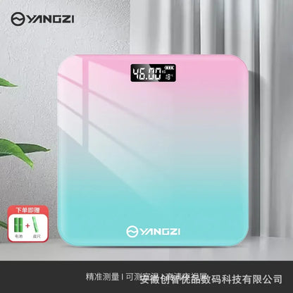 Intelligent Electronic Scale USB Charging Weight Scale Precision Household Weighing Device For Health Monitoring